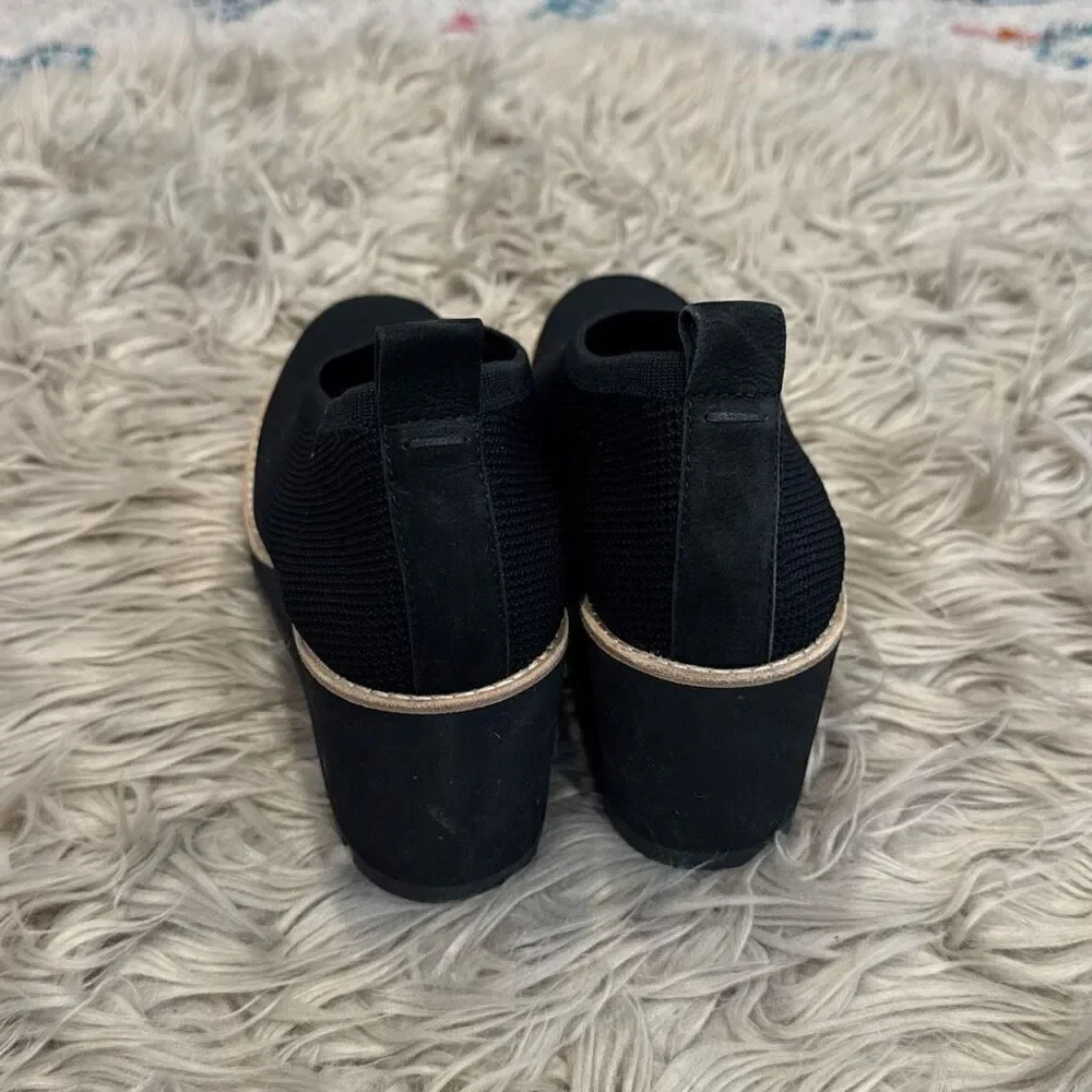 EILEEN FISHER Margie Wedge Pumps 9.5